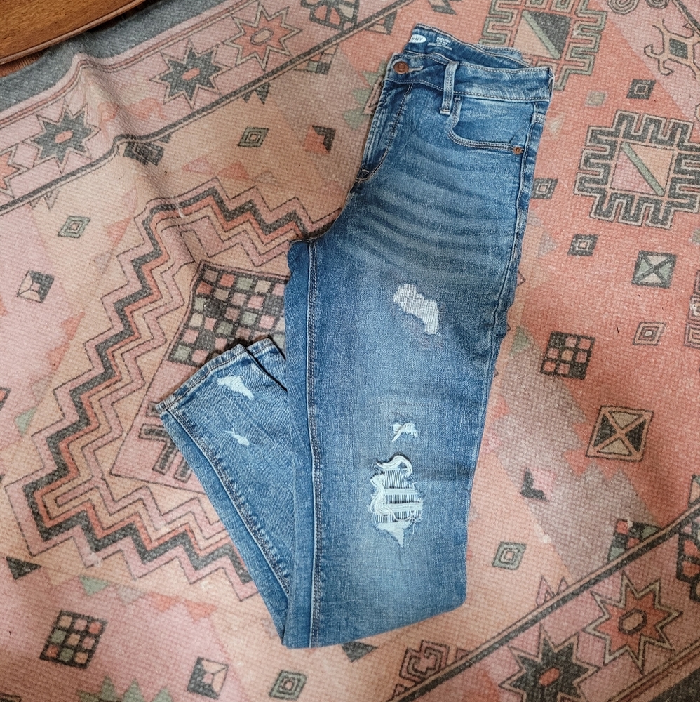 High Rise Rockstar Jeans